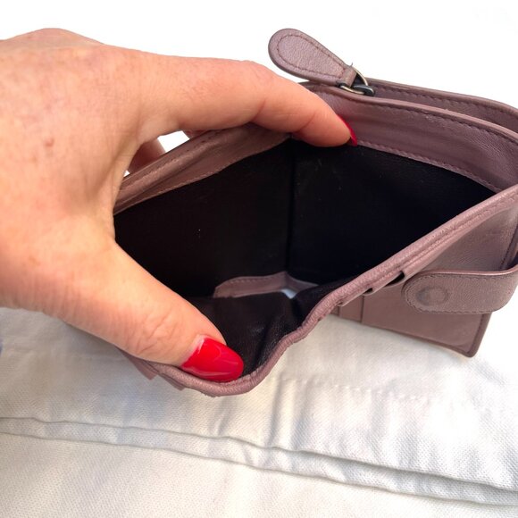 Bottega Veneta Intrecciato Weave Napa Leather Compact French Flap Wallet - Picture 8 of 12